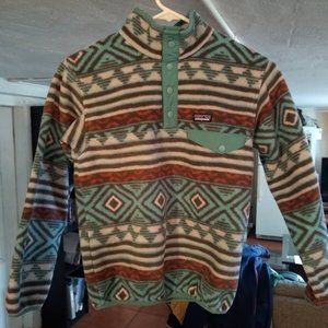 Patagonia Aztec Synchilla Girls Medium